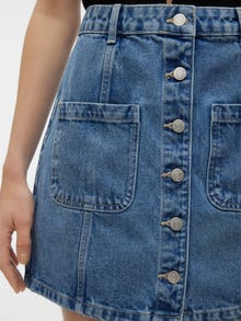 Vero Moda VMSASJO Short skirt -Medium Blue Denim - 10310142