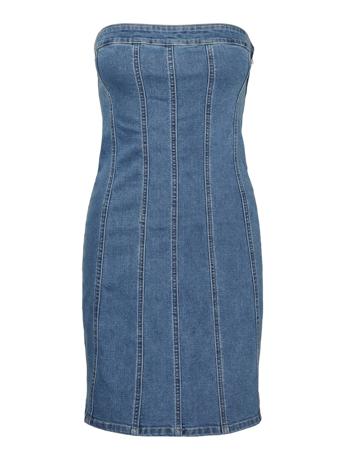 Vero Moda VMZOIE Kort kjole -Light Blue Denim - 10310272