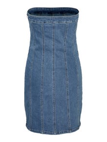 Vero Moda VMZOIE Kurzes Kleid -Light Blue Denim - 10310272