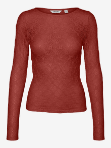 Vero Moda VMLIZZO Top -Red Ochre - 10310281
