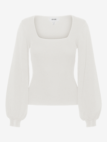 Vero Moda VMSALSA Pullover -Snow White - 10310285