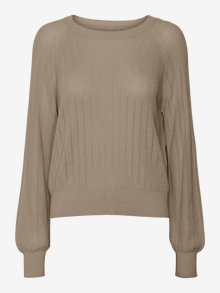 Vero Moda VMNEWLEXSUN Pullover -Silver Mink - 10310340
