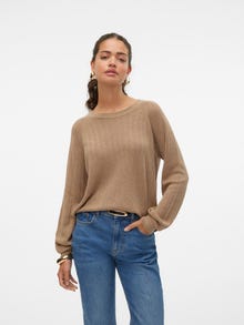 Vero Moda VMNEWLEXSUN Pullover -Silver Mink - 10310340