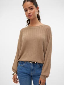 Vero Moda VMNEWLEXSUN Pullover -Silver Mink - 10310340