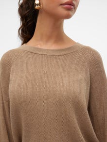 Vero Moda VMNEWLEXSUN Pullover -Silver Mink - 10310340