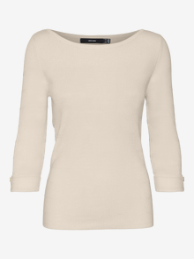 Vero Moda VMGIZELLE Neulepuserot -Birch - 10310341