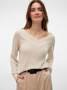 Vero Moda VMNEWLEXSUN Pulóver -Birch - 10310344