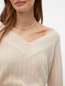 Vero Moda VMNEWLEXSUN Pulóver -Birch - 10310344