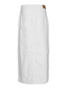 Vero Moda VMMINNA Lång kjol -Bright White - 10310429