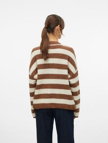 Vero Moda VMNATAHLIE Knit Cardigan -Pinecone - 10310470