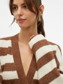 Vero Moda VMNATAHLIE Knit Cardigan -Pinecone - 10310470