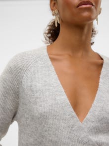Vero Moda VMFILUCA Cardigans en maille -Light Grey Melange - 10310517