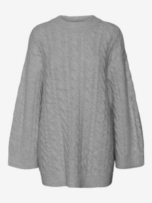 Vero Moda VMCOBALTINE Pullover -Light Grey Melange - 10310541