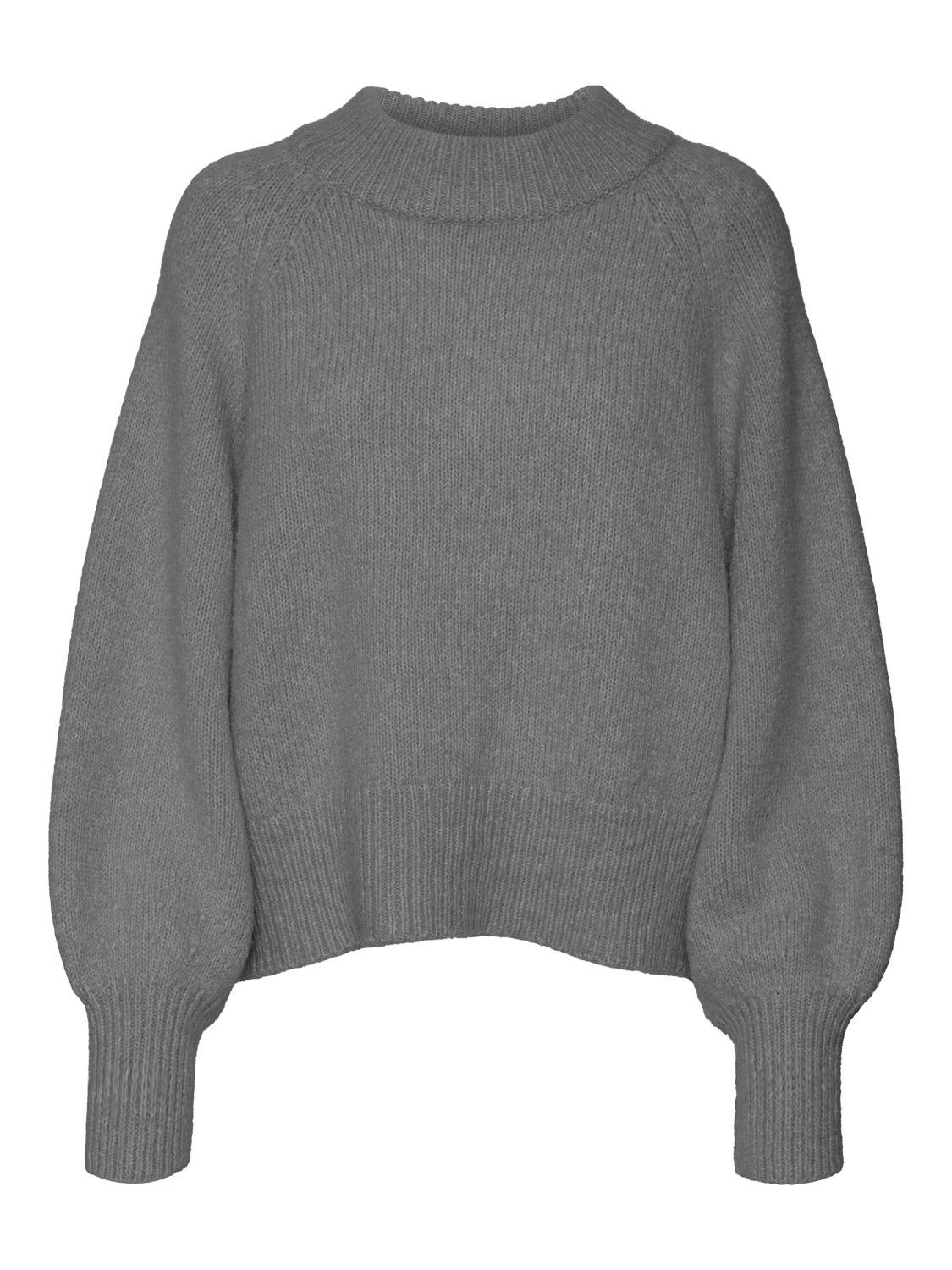 Vero Moda VMTINI Sweter -Medium Grey Melange - 10310542