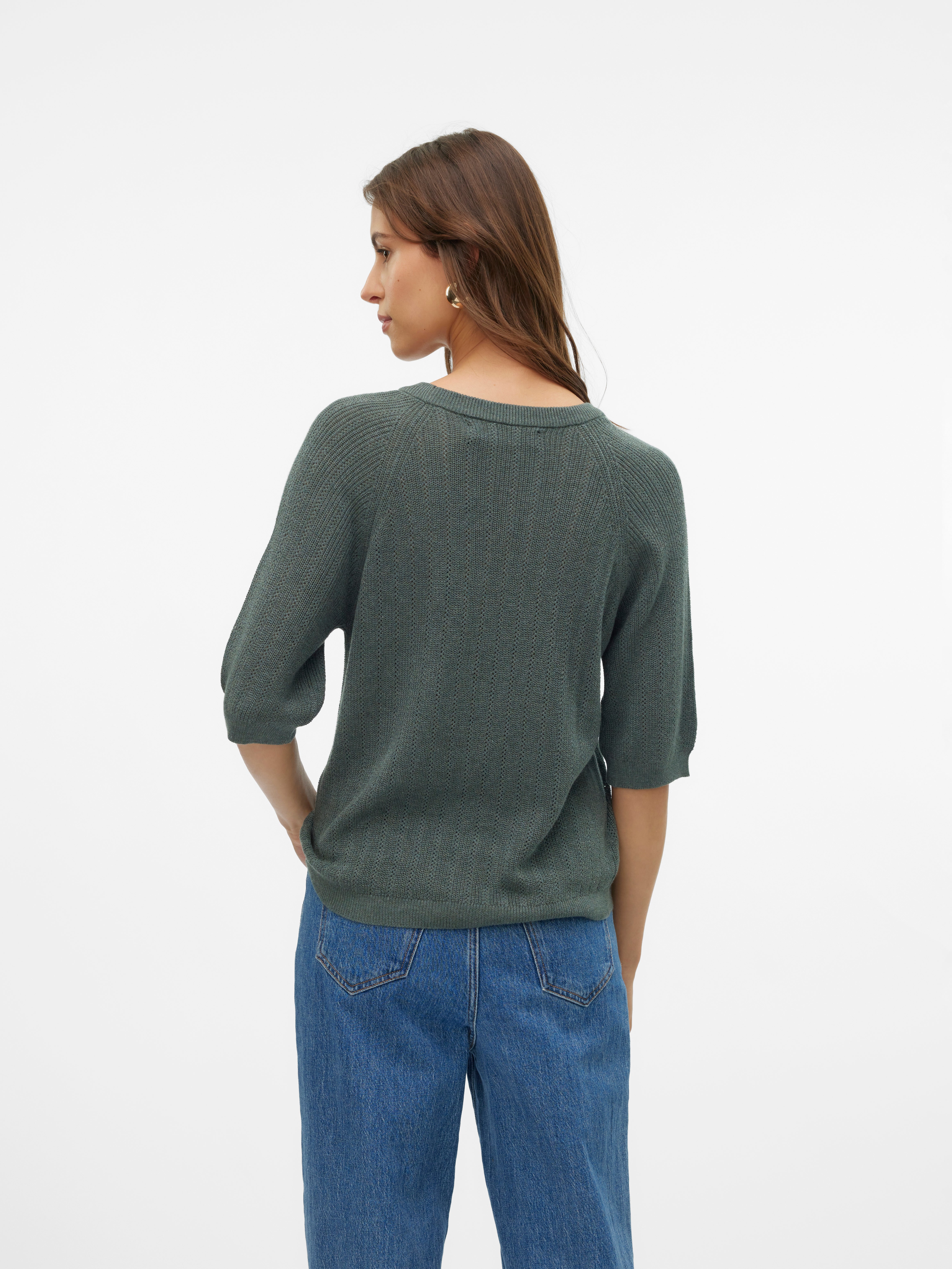 VMNEWLEXSUN Pullover | Dunkelgrün | Vero Moda®