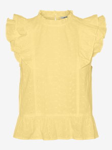 Vero Moda VMKAMMY Top -Pale Banana - 10310559