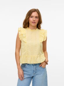 Vero Moda VMKAMMY Top -Pale Banana - 10310559