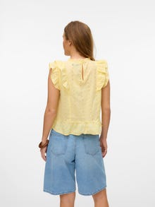 Vero Moda VMKAMMY Top -Pale Banana - 10310559