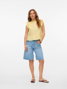 Vero Moda VMKAMMY Top -Pale Banana - 10310559