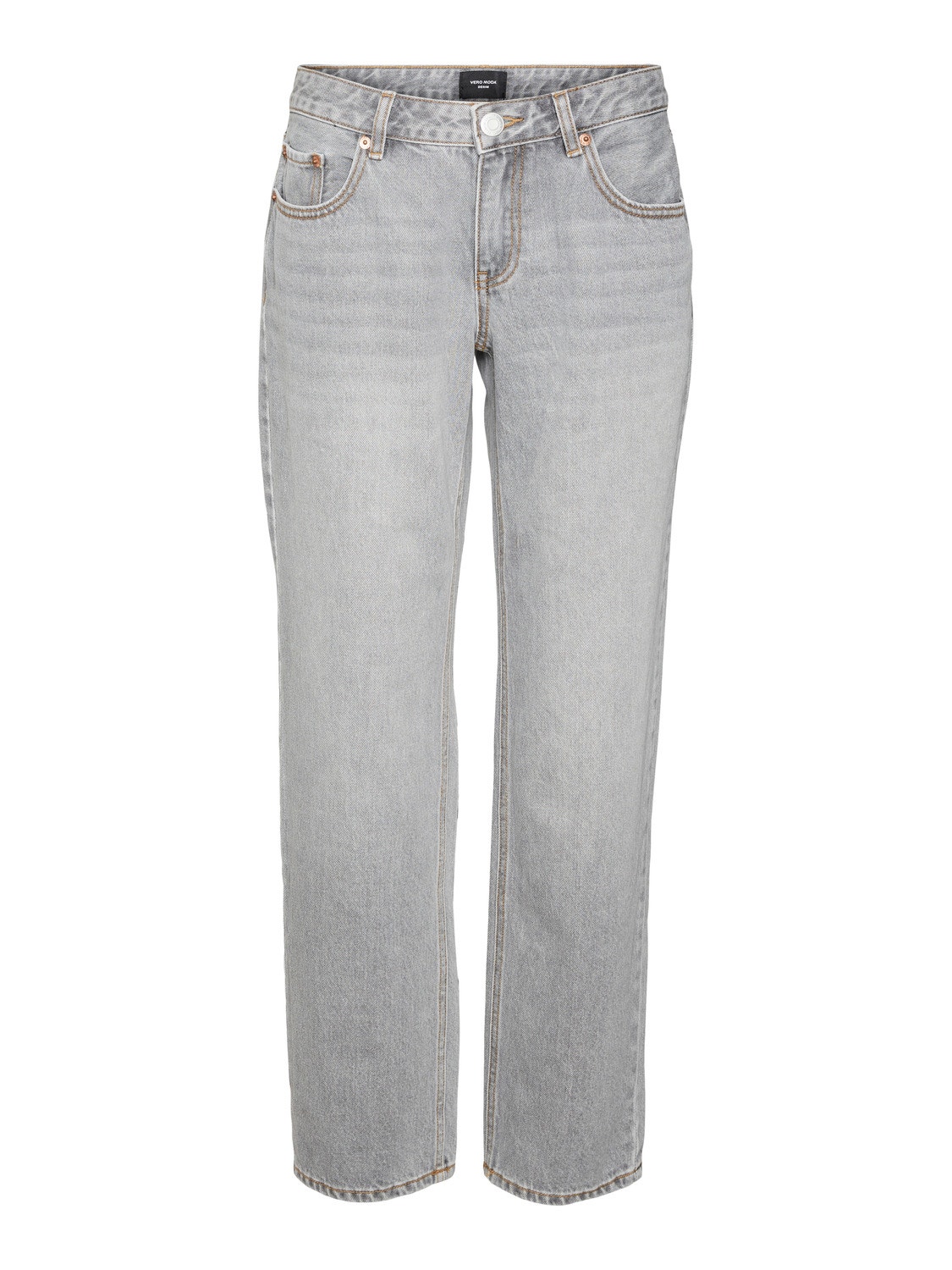 Vero Moda VMPAM Gerade geschnitten Jeans -Medium Grey Denim - 10310565