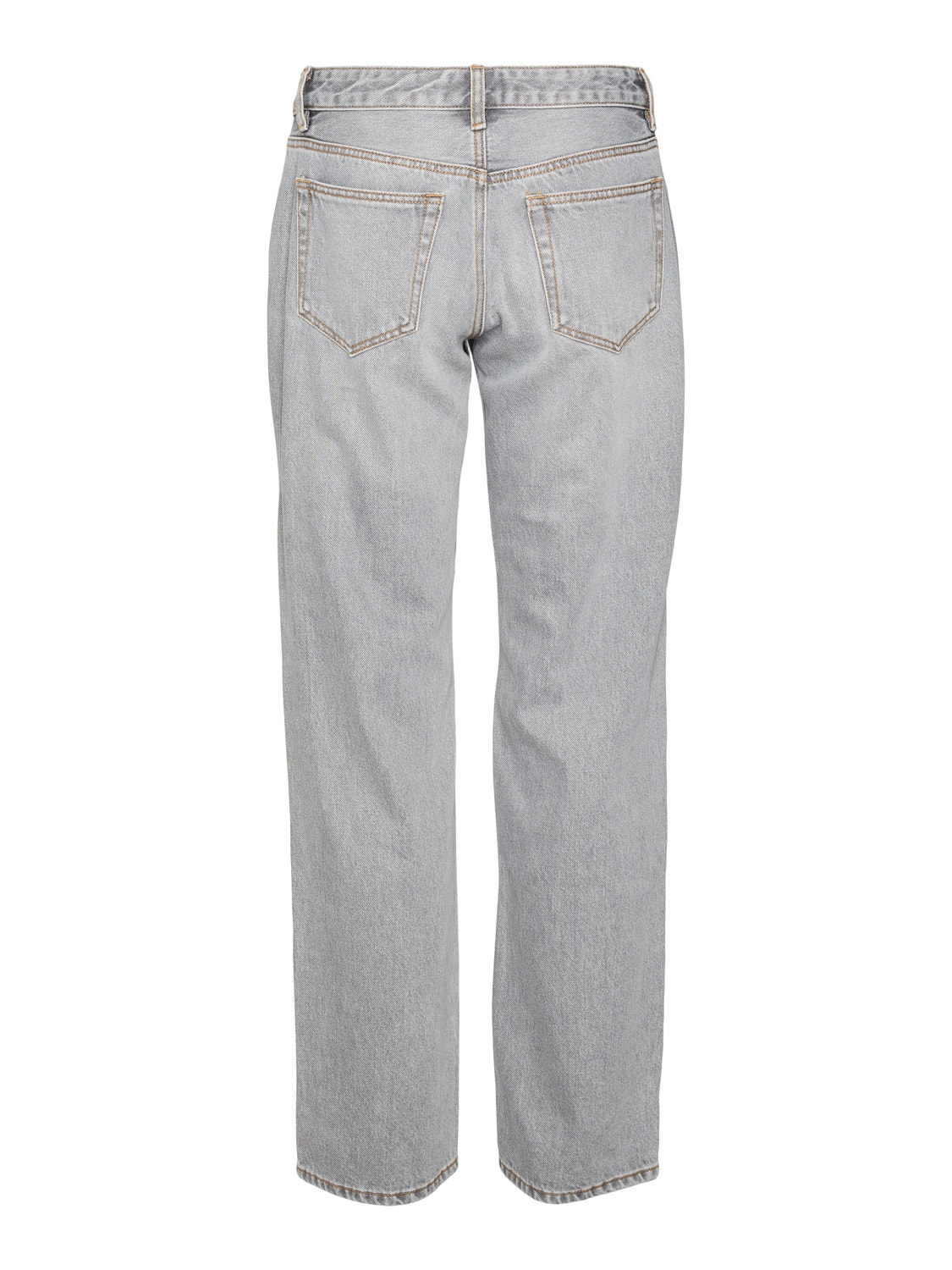 Vero Moda VMPAM Lav talje Straight fit Jeans -Medium Grey Denim - 10310565