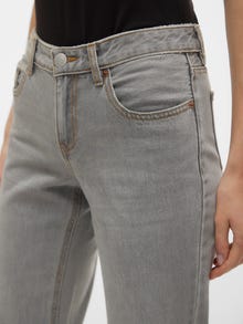 Vero Moda VMPAM Low rise Straight Fit Jeans -Medium Grey Denim - 10310565