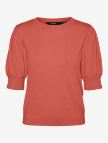 Vero Moda VMHOLLYKARIS Pullover -Burnt Sienna - 10310577