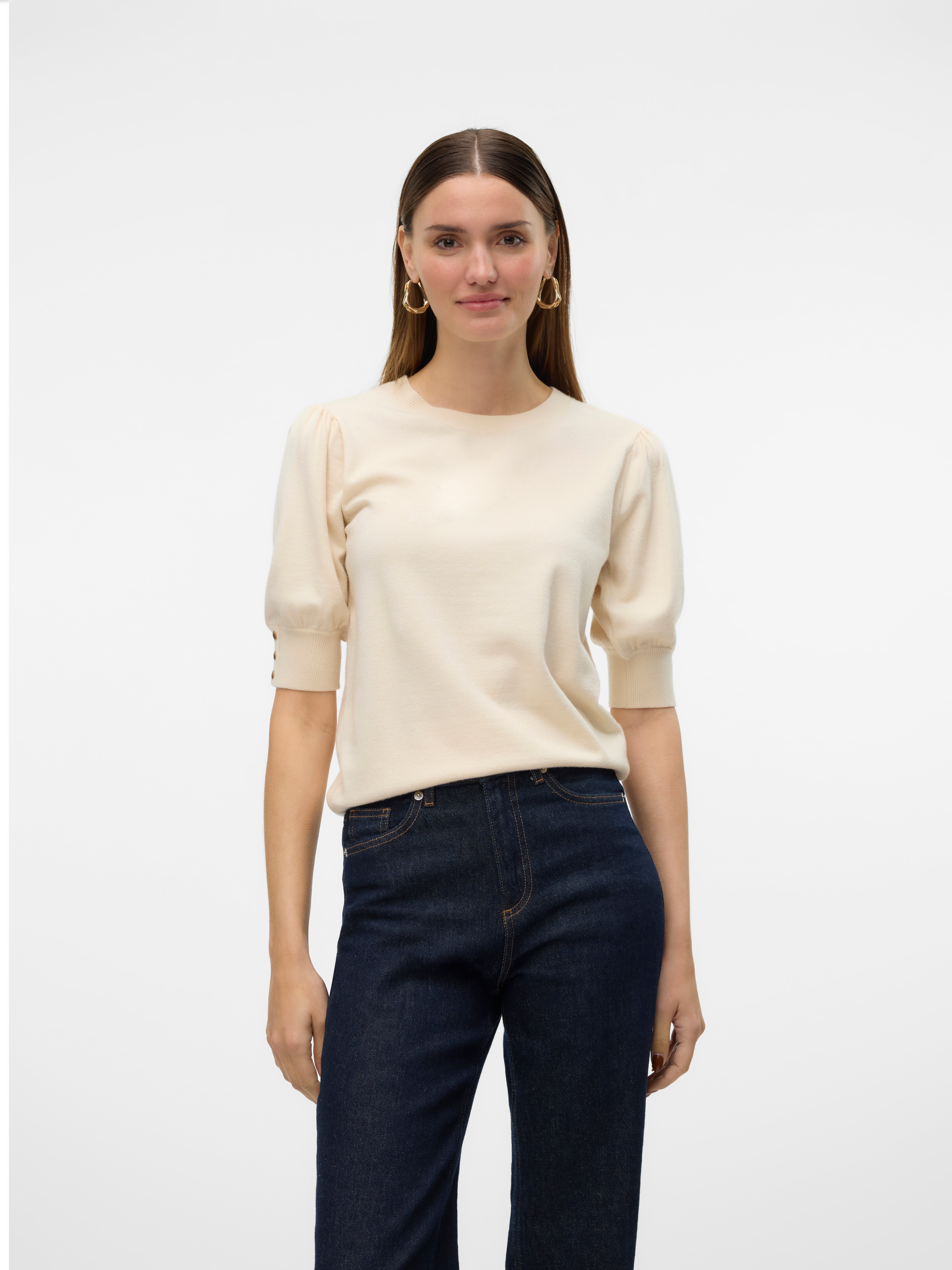 VMHOLLYKARIS Pullover | Hellgrau | Vero Moda® 