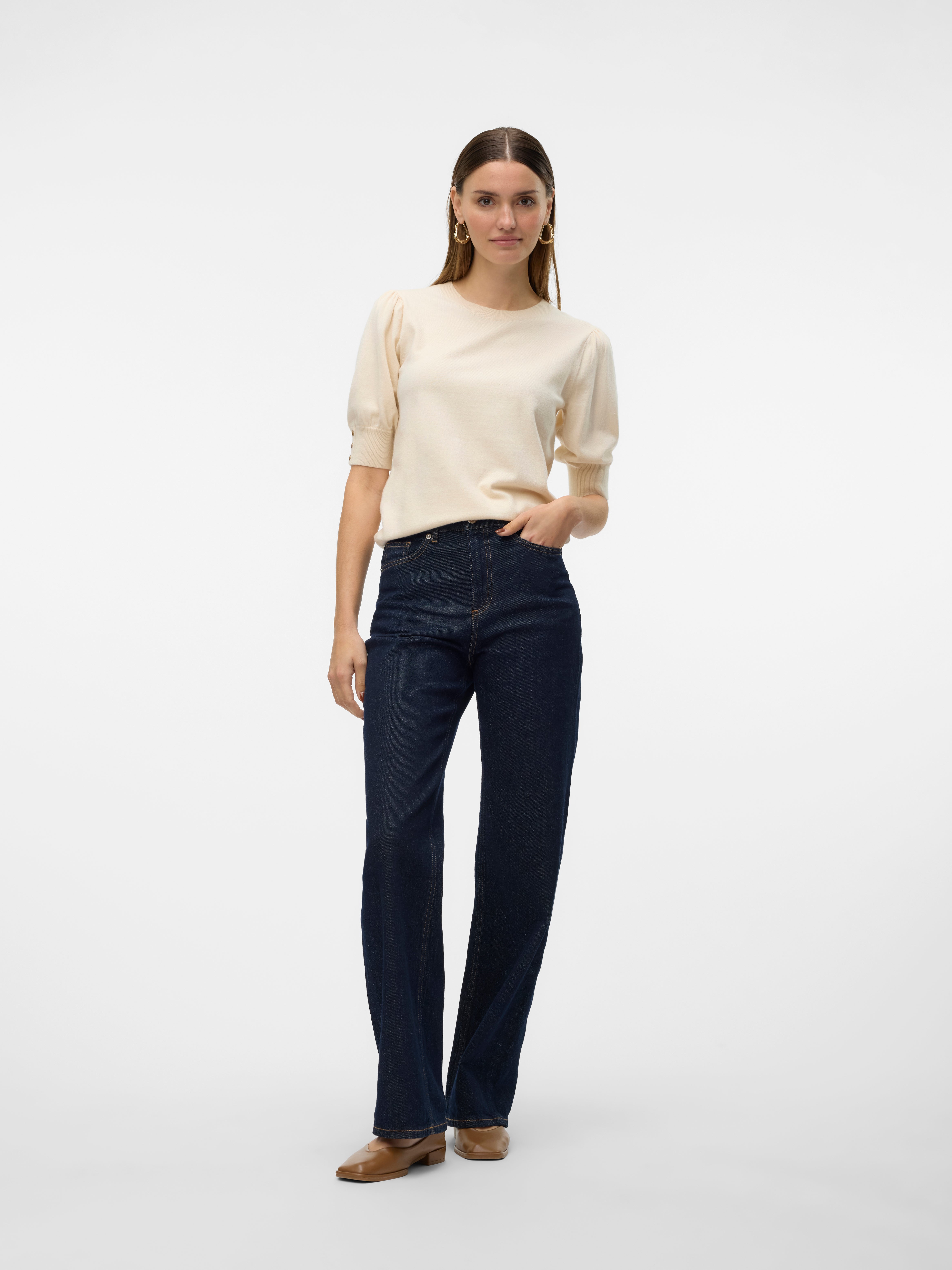 VMHOLLYKARIS Pullover | Hellgrau | Vero Moda® 