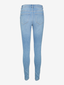 Vero Moda VMELLY Medelhög midja Skinny Fit Jeans -Medium Blue Denim - 10310606