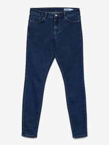 Vero Moda VMELLY Mid rise Skinny fit Jeans -Dark Blue Denim - 10310613