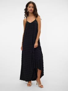Vero Moda VMREE Długa sukienka -Black - 10310636