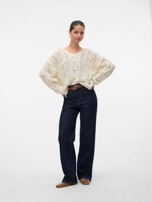 Vero Moda VMNEWERINSTRUCTURE Genser -Birch - 10310642