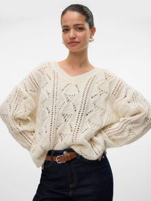 Vero Moda VMNEWERINSTRUCTURE Genser -Birch - 10310642