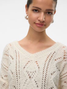 Vero Moda VMNEWERINSTRUCTURE Genser -Birch - 10310642