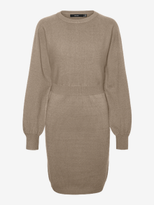 Vero Moda VMHOLLYKARIS Kort klänning -Silver Mink - 10310651