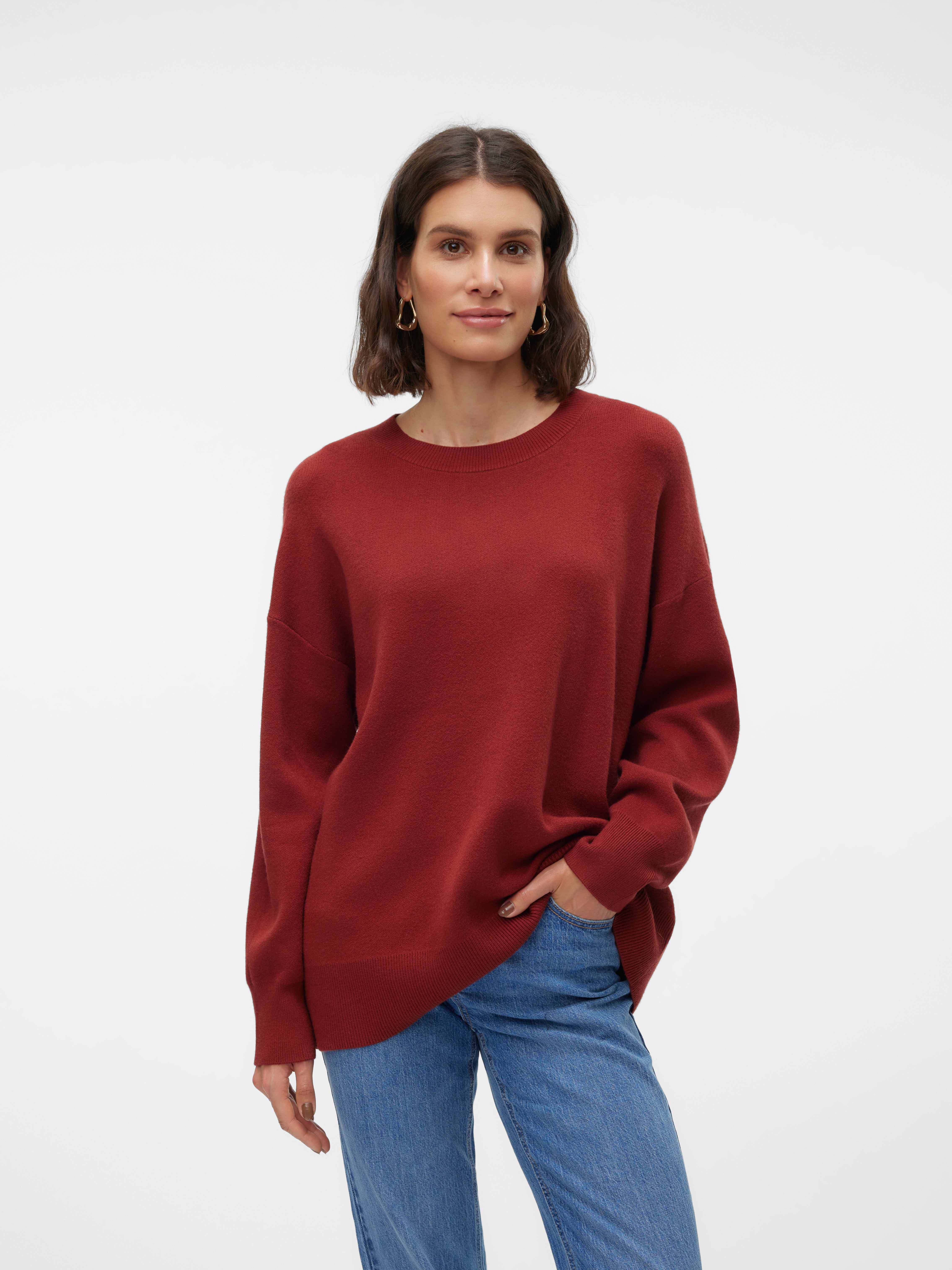 VMNANCY Pullover | Dunkelbraun | Vero Moda® 