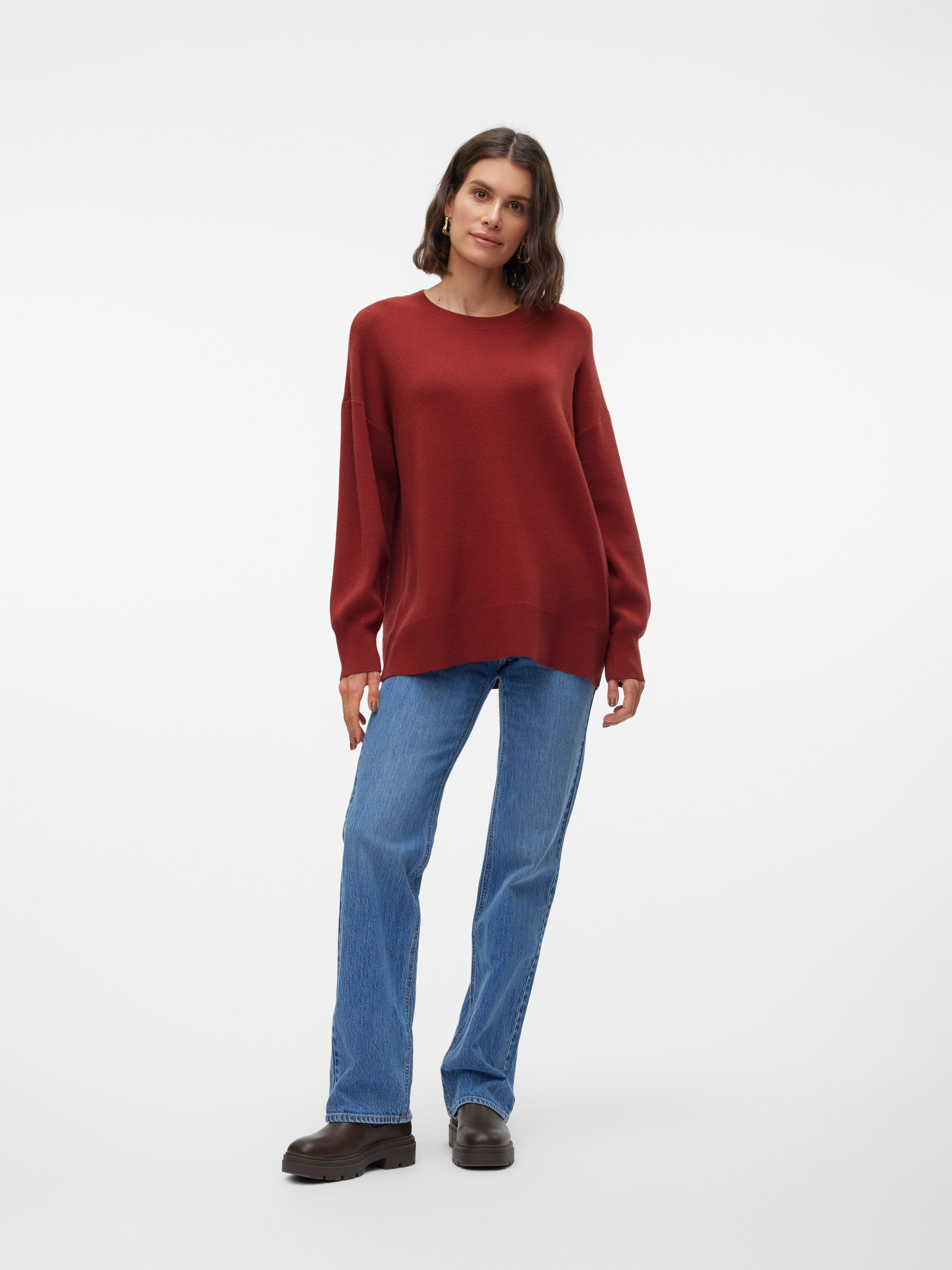 VMNANCY Pullover | Dunkelbraun | Vero Moda® 