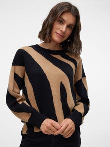 Vero Moda VMNANCY Pullover -Black - 10310665