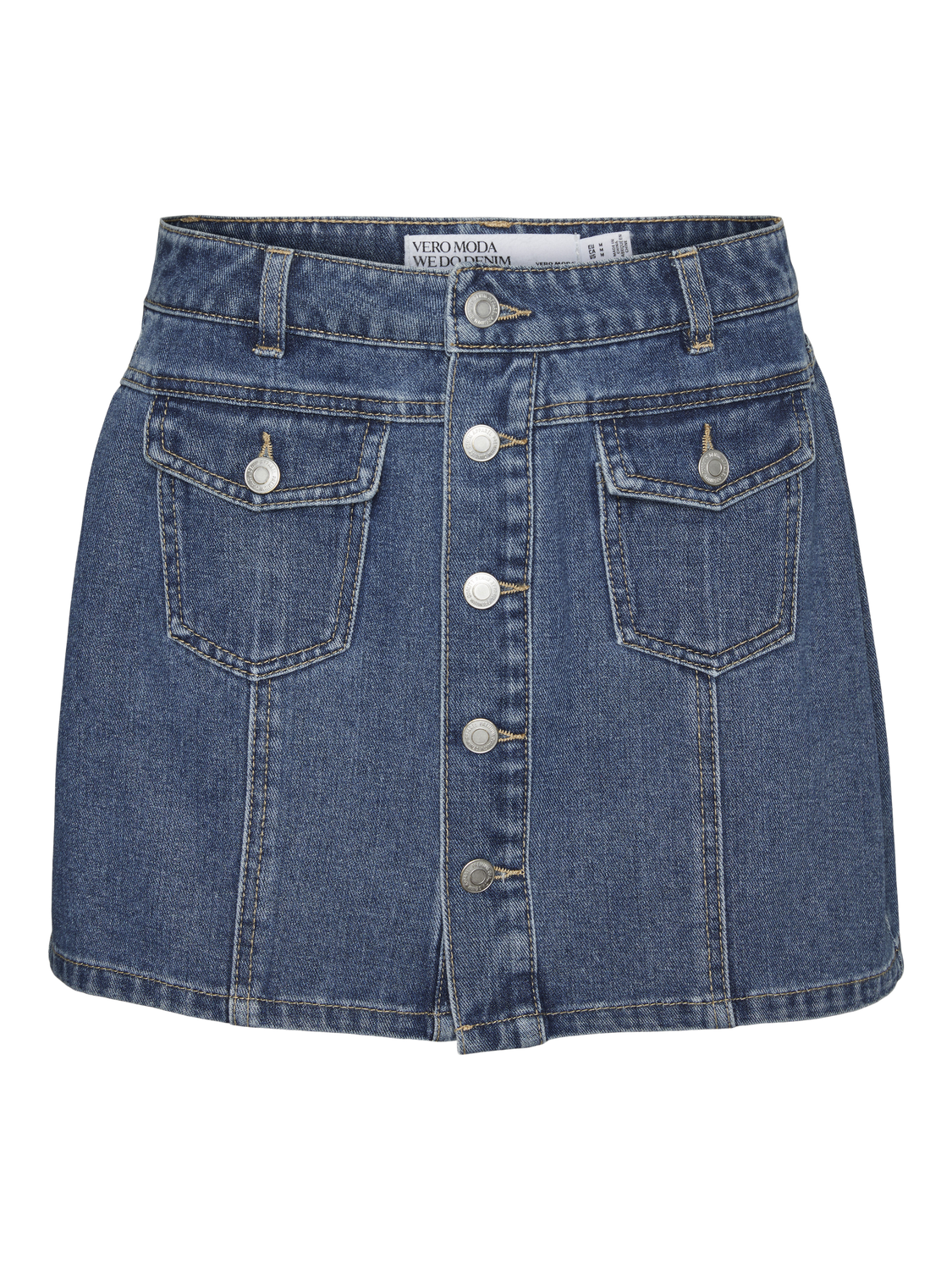 Vero Moda VMKYLA Short Skirt -Medium Blue Denim - 10310674