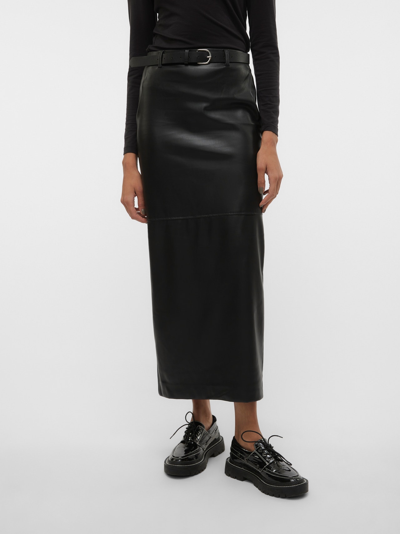 Vero Moda VMSIGNA Long Skirt -Black - 10310688