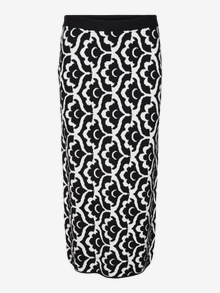 Vero Moda VMNANCY Midi skirt -Black - 10310689
