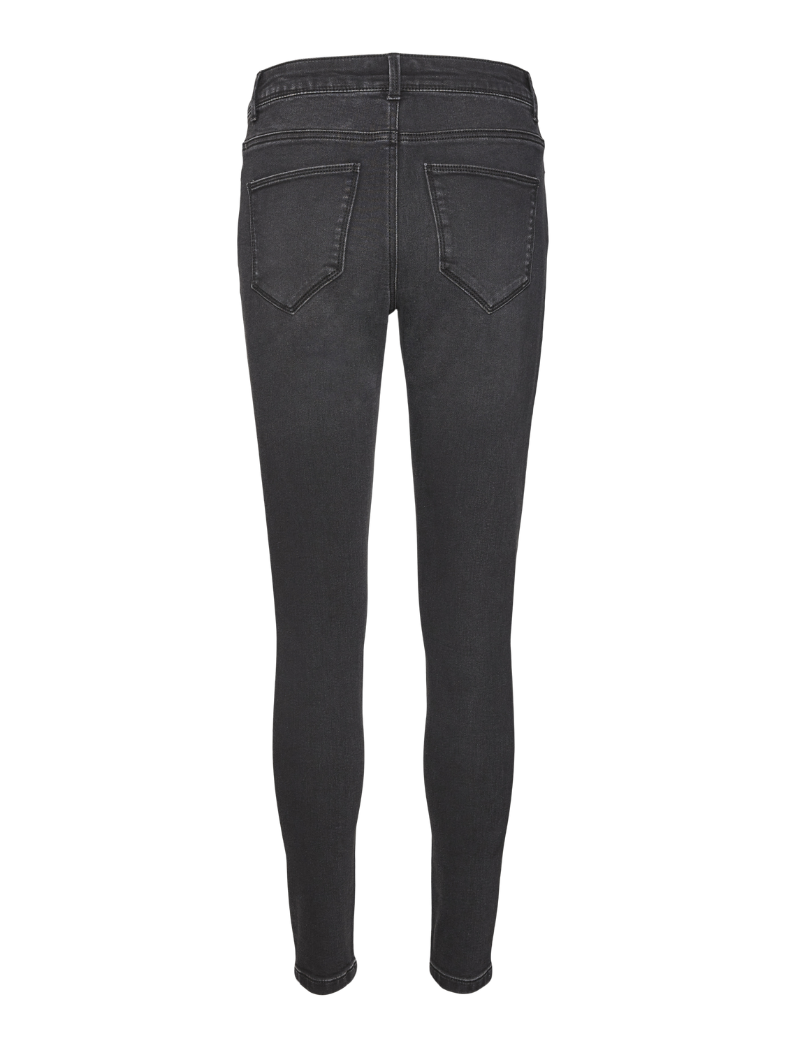 Vero Moda VMELLY Mid rise Skinny fit Jeans -Dark Grey Denim - 10310691