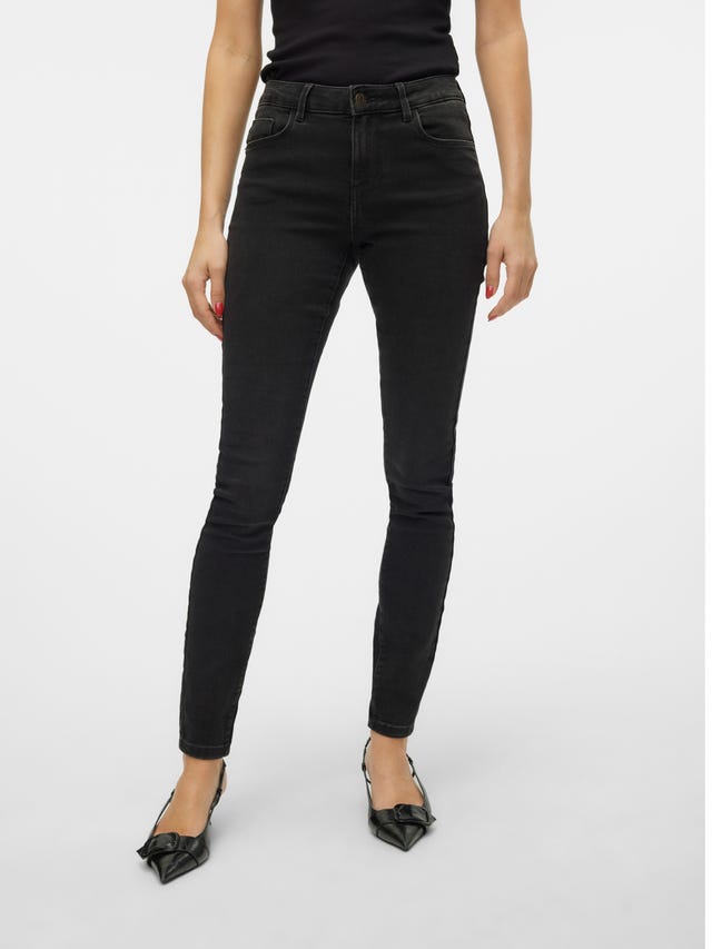 Vero Moda VMELLY Taille moyenne Skinny Fit Jeans - 10310691