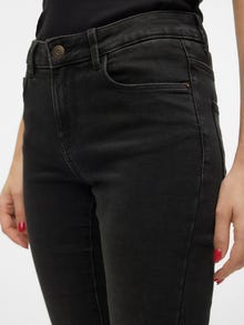Vero Moda VMELLY Mid rise Skinny fit Jeans -Dark Grey Denim - 10310691