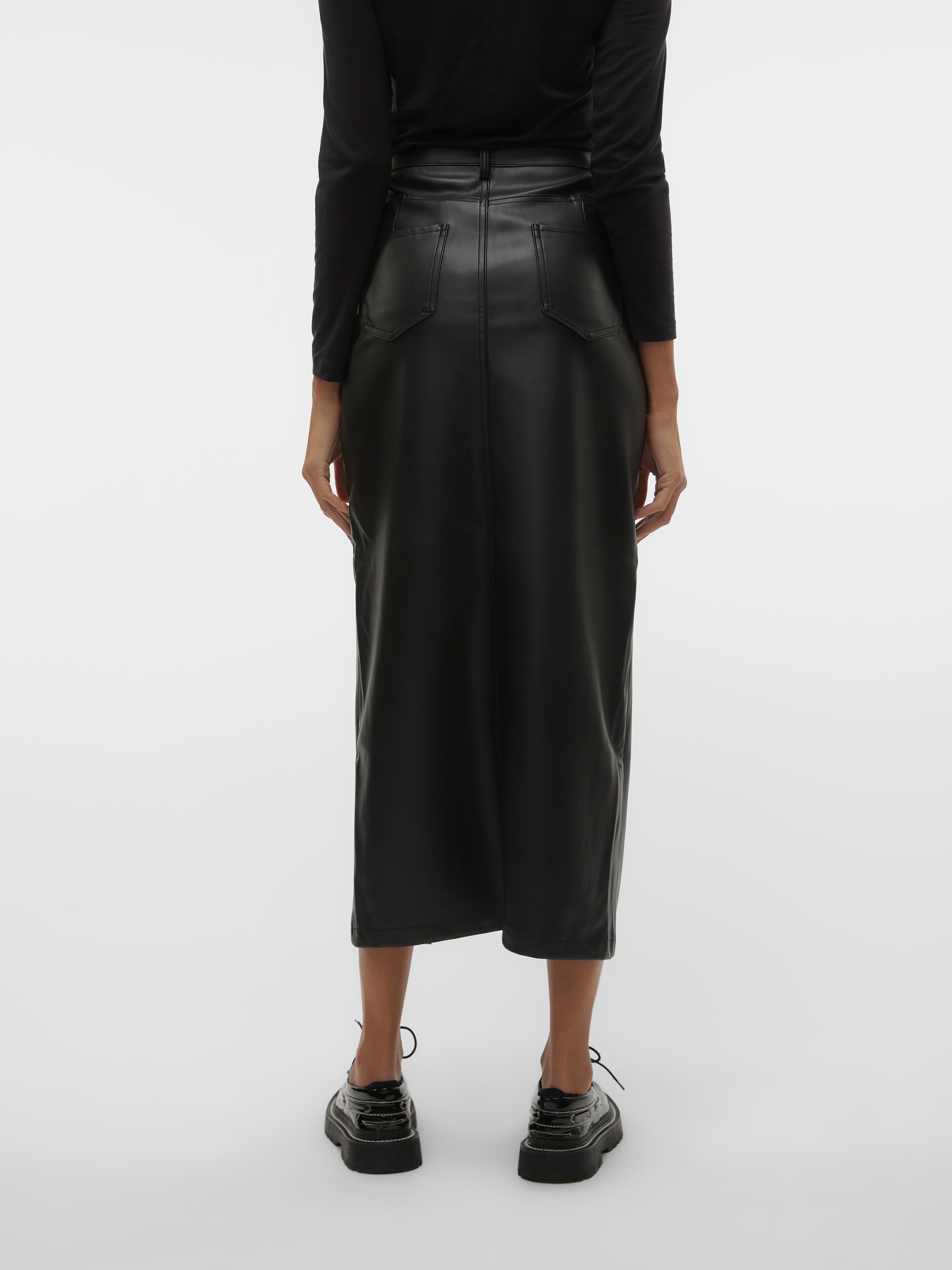 VERO MODA dam kjol VMHARPER - Bright White main image 1