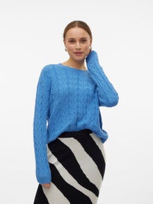 Vero Moda VMTILDA Pullover -Blue Jasper - 10310711