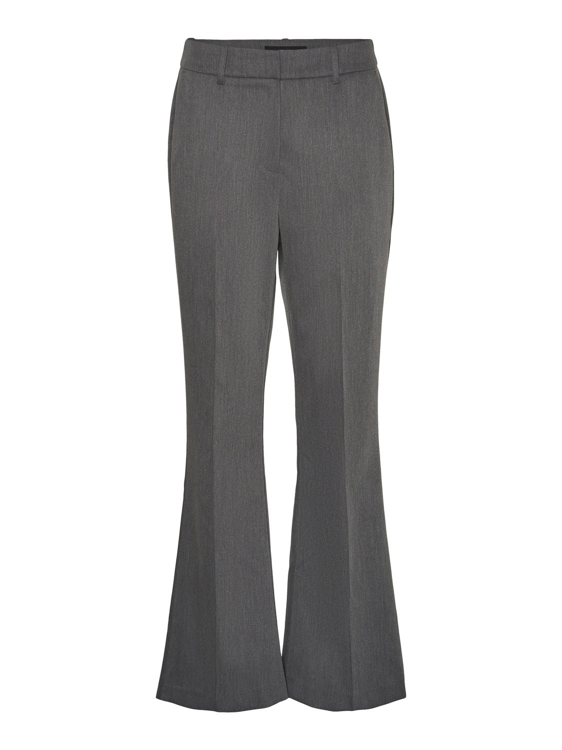 Vero Moda VMBEATE Trousers -Medium Grey Melange - 10310717