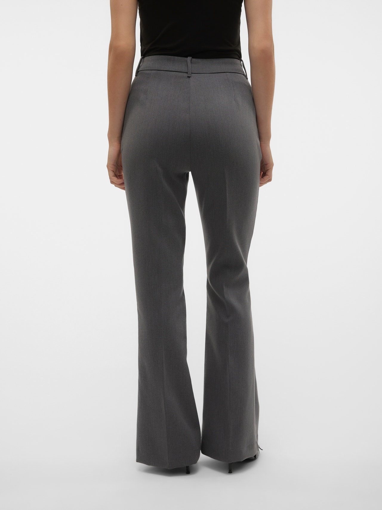 Vero Moda VMBEATE Pantaloni -Medium Grey Melange - 10310717
