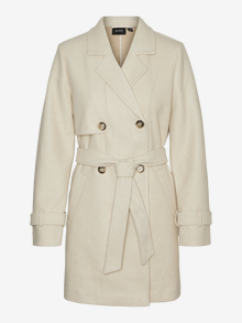 Vero Moda VMPOPAMY Trenchcoat -Oatmeal - 10310730